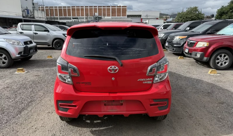 TOYOTA AGYA 2021 AUTOMATICO ROJO lleno