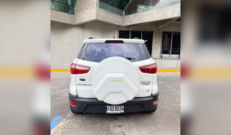 FORD ECO SPORT 2019 BLANCO DIAMANTE lleno