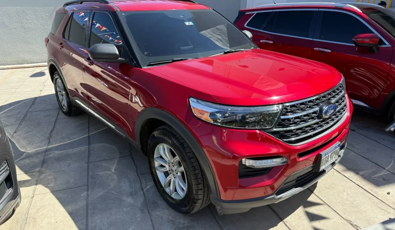 FORD EXPLORER 2020 ROJO lleno