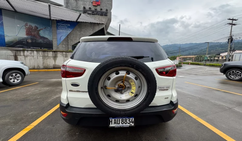FORD ECO SPORT 2019 BLANCO DIAMANTE lleno