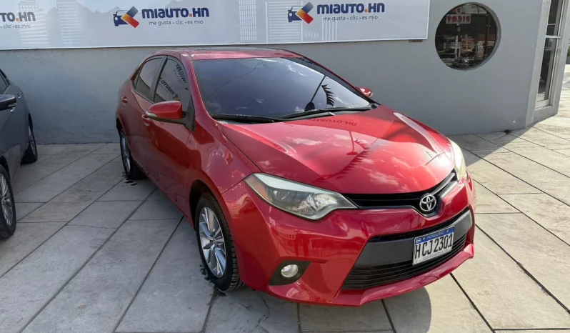 TOYOTA COROLLA 2015 GASOLINA ROJO lleno
