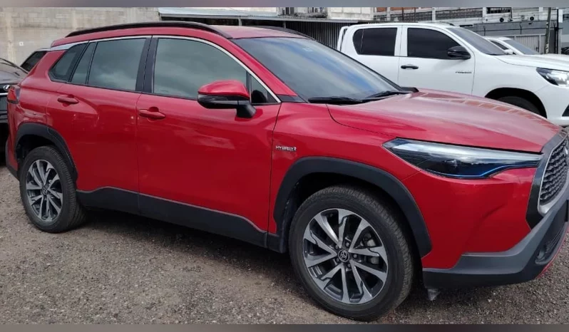 TOYOTA COROLLA CROSS SUV 2023 ROJO lleno