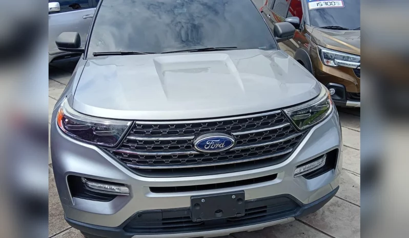 FORD EXPLORER SUV 2021 GRIS CLARO lleno