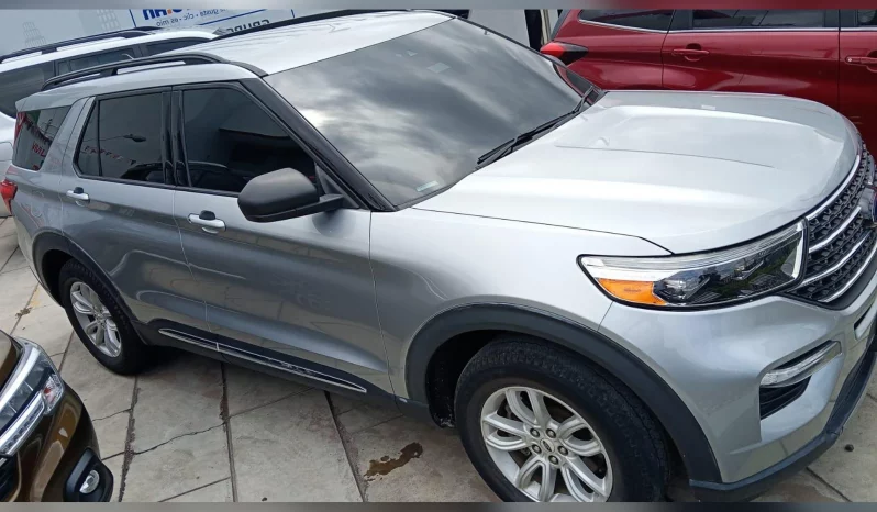 FORD EXPLORER SUV 2021 GRIS CLARO lleno