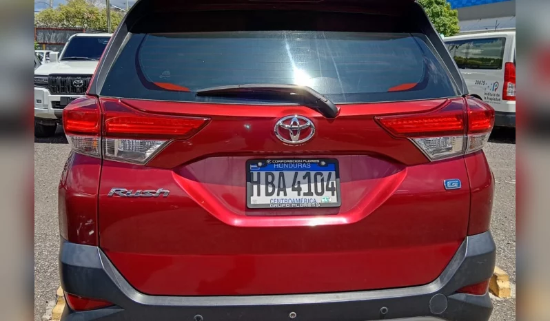 TOYOTA RUSH SUV 2020 ROJO OSCURO MICA lleno