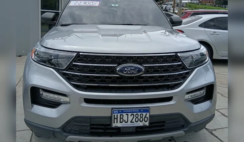 FORD EXPLORER SUV 2021 SILVER ICONICO METALICO lleno