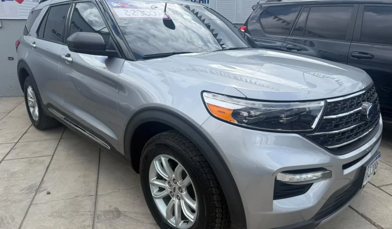 FORD EXPLORER SUV 2021 SILVER ICONICO METALICO lleno